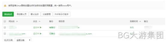 网站列表