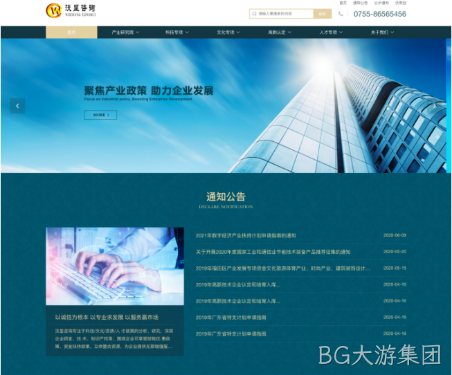 咨询网站改版设计图1