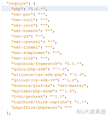 composer json