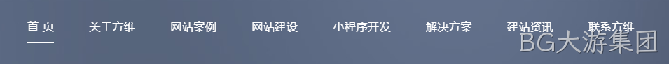 网站建设公司导航设计