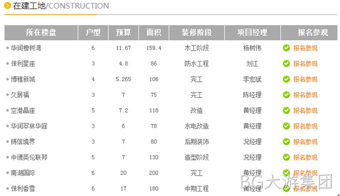 装修装饰网站建设