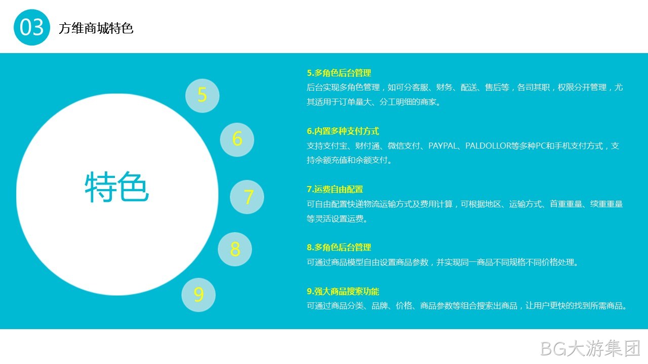 BG大游集团商城特色2