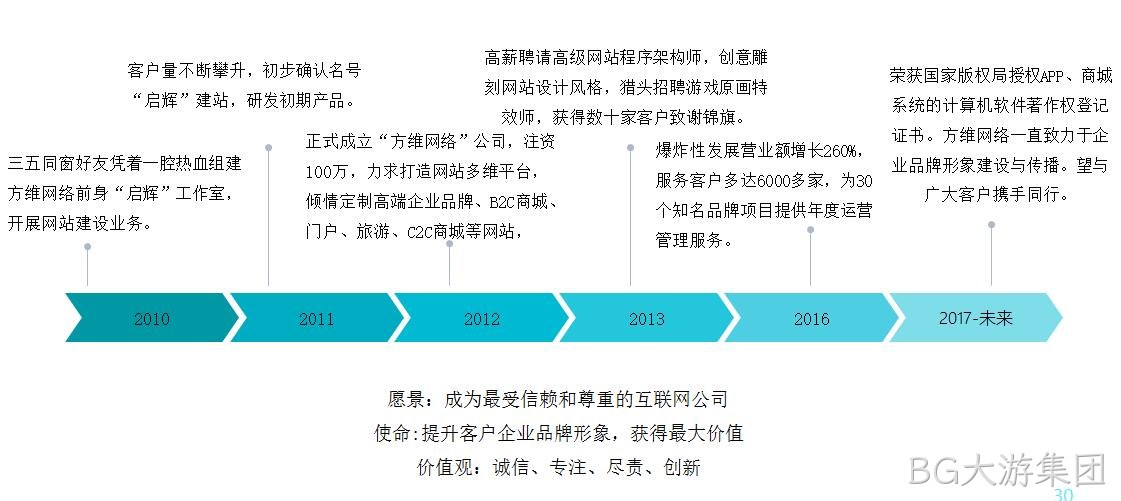 BG大游集团发展历程